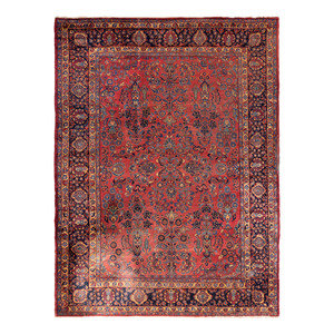 Appraisal: A Sarouk Wool Rug Circa s feet x feet inches