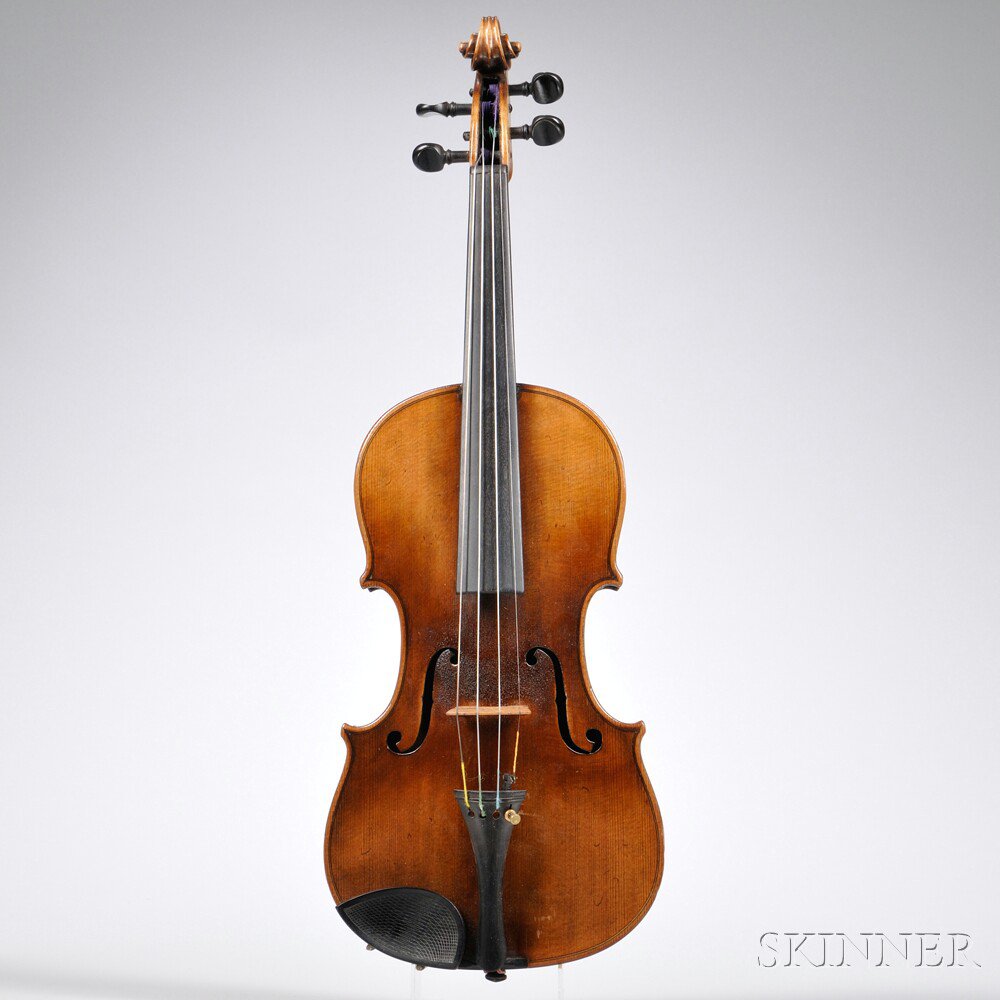 Appraisal: Size Chinese Commercial Violin unlabeled length of back mm Estimate