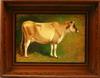 Appraisal: OOC - Depicting a standing Jersey cow by William McDougal