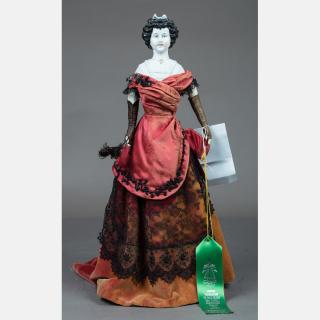 Appraisal: A Limbach Germany Irish Queen in Bisque Doll th th