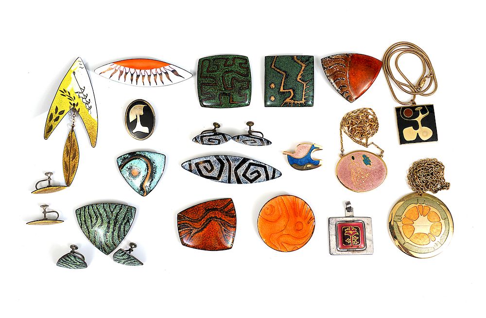 Appraisal: Pc from Accomplished Canadian Designers pieces from accomplished Canadian jewelry