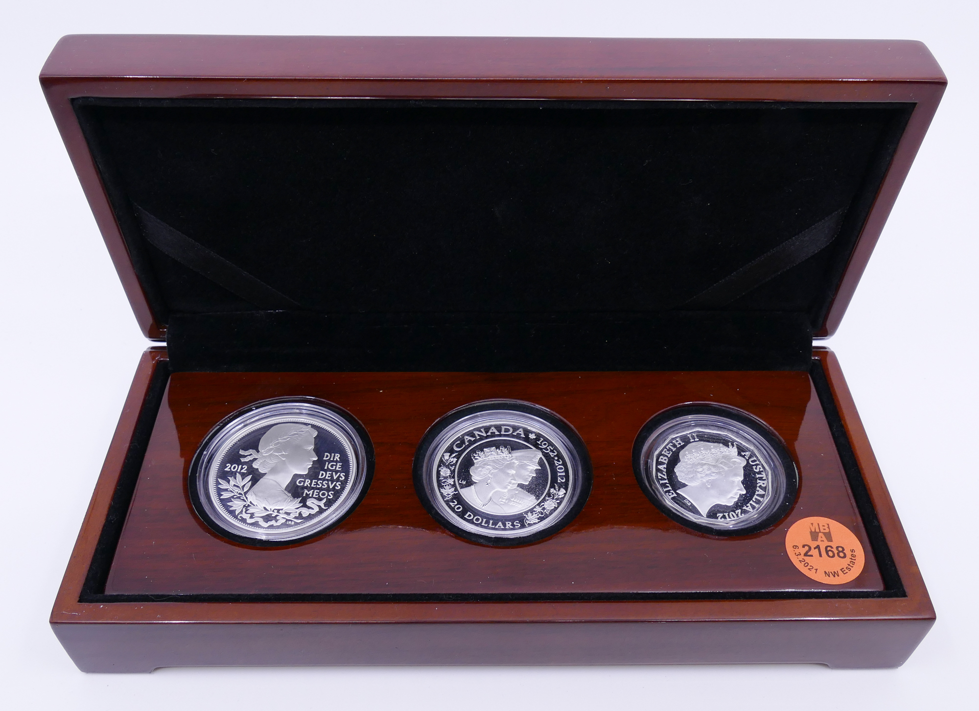 Appraisal: Queen's Diamond Jubilee Silver Mint Set- Sterling