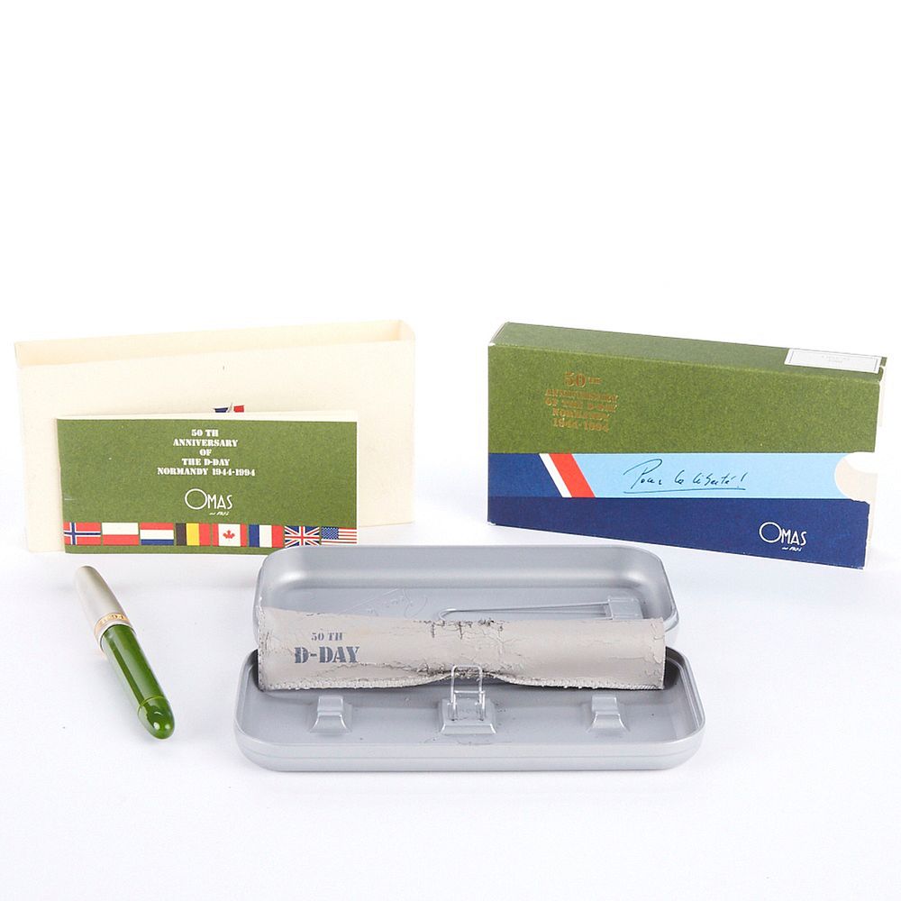 Appraisal: Omas th Anniversary of D-Day Normandy Fountain Pen Omas th