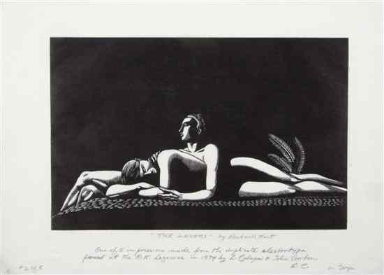 Appraisal: KENT ROCKWELL CALAPAI LETTERIO The Lovers captioned ''one of five