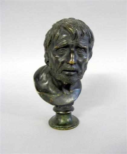 Appraisal: Bronze bust after the Antiqueseneca