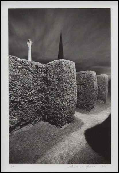 Appraisal: MICHAEL KENNA PAINSWICK GRAVEYARD GLOUCESTERSHIRE ENGLAND Silver gelatin Condition This