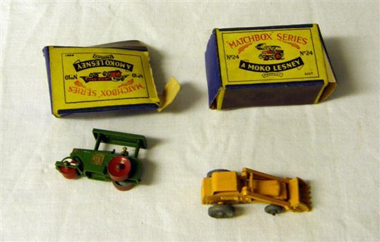 Appraisal: Collection of Matchbox Toy Cars Trucks mostly in original boxes