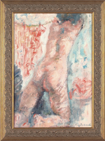 Appraisal: Charles Whitfield Richards American New Orleans - Nude Study oil