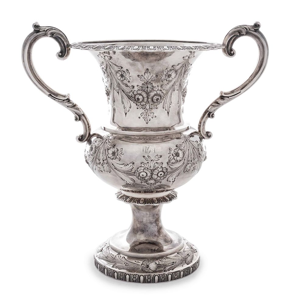 Appraisal: An American Silver Loving Cup An American Silver Loving Cup