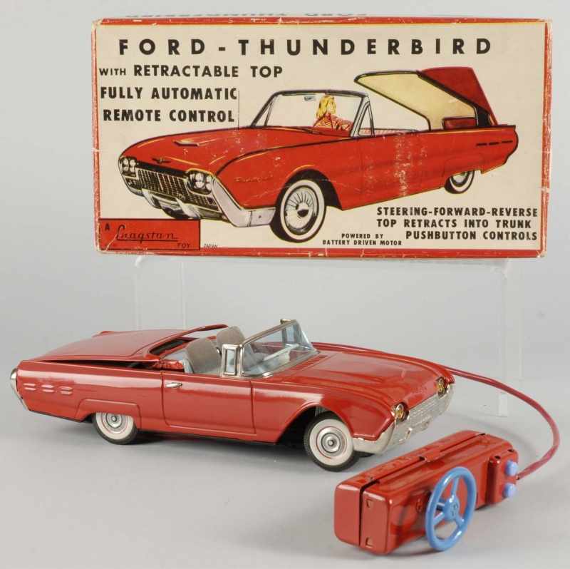 Appraisal: Ford Thunderbird Remote Control Battery-Op Toy Description Japanese Distributed by