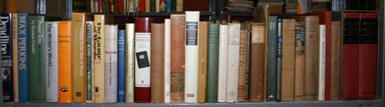 Appraisal: Books on Books Vols on shelves