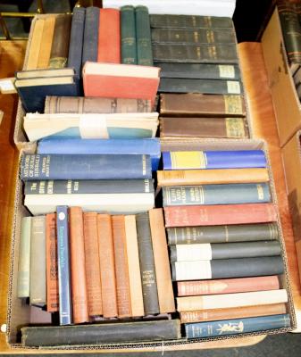 Appraisal: Two boxes of books approximately volumes