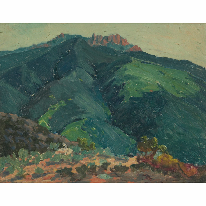 Appraisal: Victor Stanley Matson American - Above Leona Valley California c