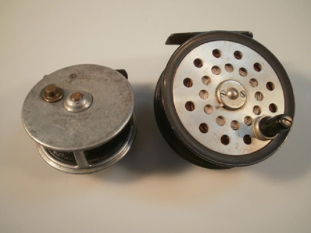 Appraisal: A Millward Flycraft MKII fly fishing reel and an Adcock