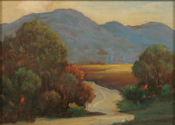 Appraisal: Lionel Louis Edwards American - seasonal landscape oil on board