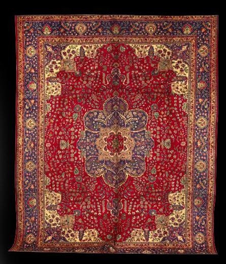 Appraisal: Persian Tabriz Carpet ' x '