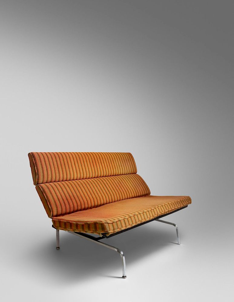 Appraisal: Charles and Ray Eames American - American - Compact Sofa