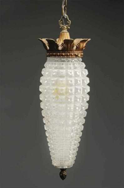 Appraisal: Lot of Early Hanging Apothecary Store Lamps Both are very