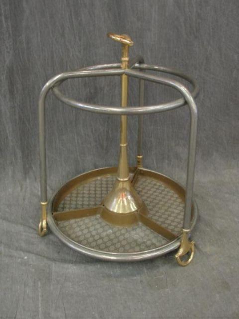 Appraisal: GUCCI Midcentury Umbrella Stand From an Orange County NY location