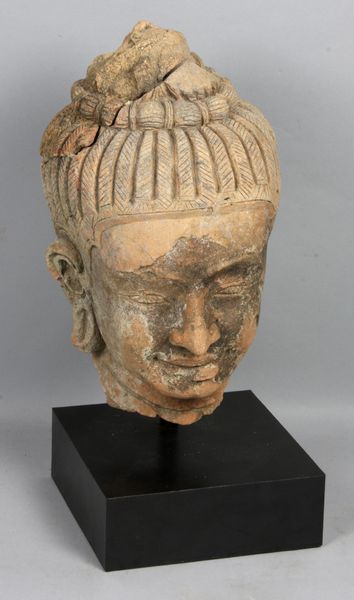 Appraisal: th Century Thai figurehead of a young girl h on