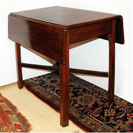 Appraisal: George III Mahogany Pembroke Table Estimate -