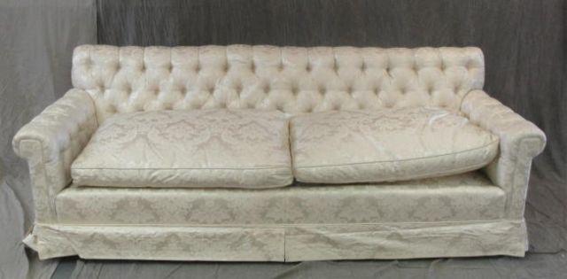 Appraisal: Upholstered Sofa From a prominent NJ estate stored for years