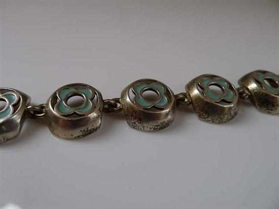 Appraisal: A STERLING SILVER BRACELET