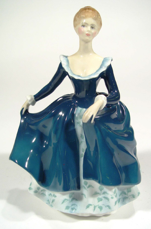 Appraisal: Hand painted Royal Doulton figures 'Janine' HN cm high