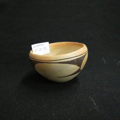 Appraisal: K Lalo Miniature Indian Pottery Bowl