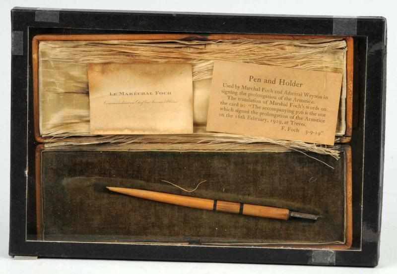 Appraisal: Early Historic Pen Description This is the pen that was