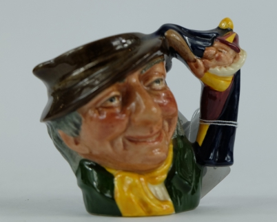 Appraisal: Royal Doulton miniature character jug Punch and Judy D