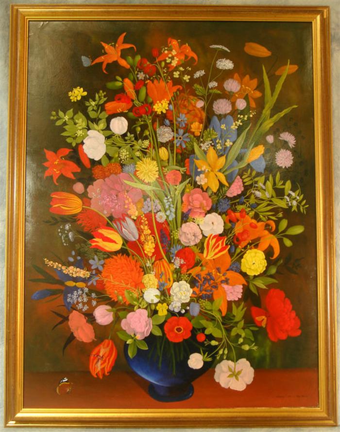 Appraisal: Charles Jay American th c o c Floral Still Life