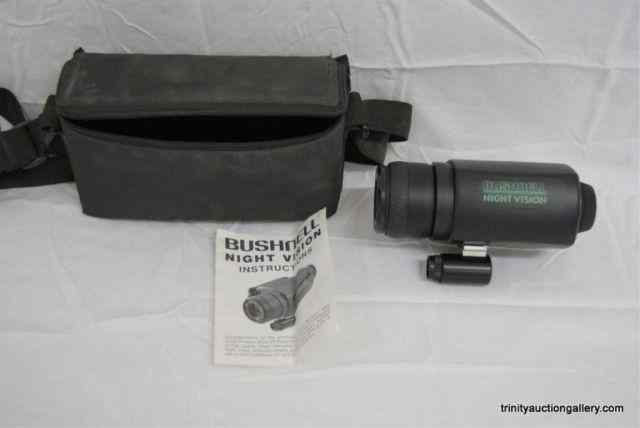 Appraisal: Bushnell Night Vision Hand Held MonocularFrom the estate is a