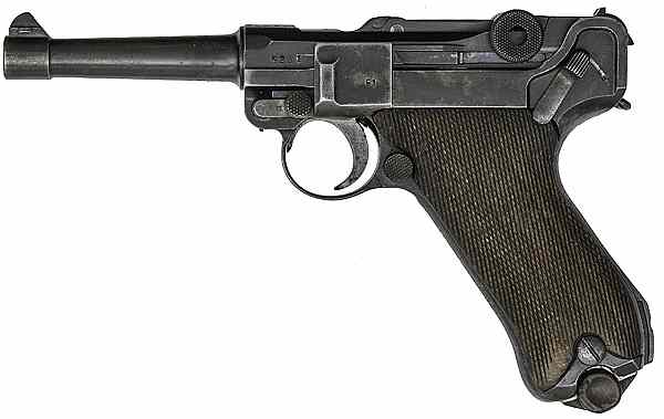 Appraisal: German Police DWM Luger mm barrel S N b chamber