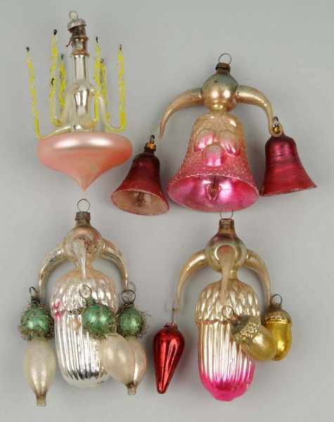 Appraisal: Lot of Hanging Chandelier Ornaments Condition Excellent Size All -