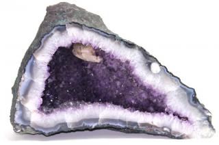 Appraisal: Large Amethyst Quartz Geode Large Amethyst Quartz Geode Formed cavity