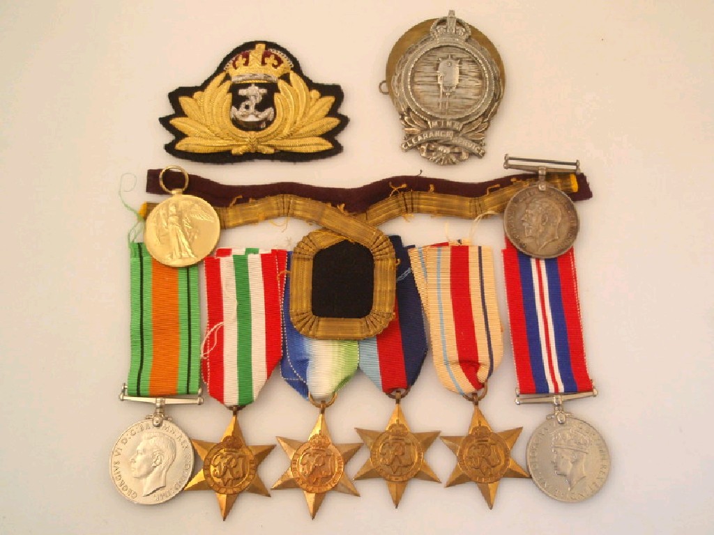 Appraisal: Medal Group - WWI pair to M Z J Butler