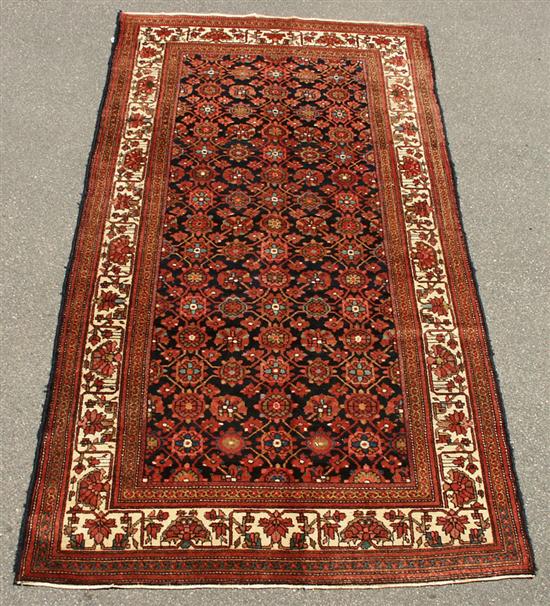 Appraisal: HAMADAN GALLERY CARPET Persia circa feet inches x feet inches