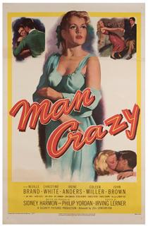 Appraisal: Man Crazy th Century Fox One sheet x Starring Neville