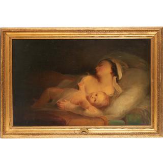 Appraisal: Attributed to Thomas Sully painting Attributed to Thomas Sully painting