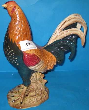 Appraisal: Beswick Gamecock tail feather restuck