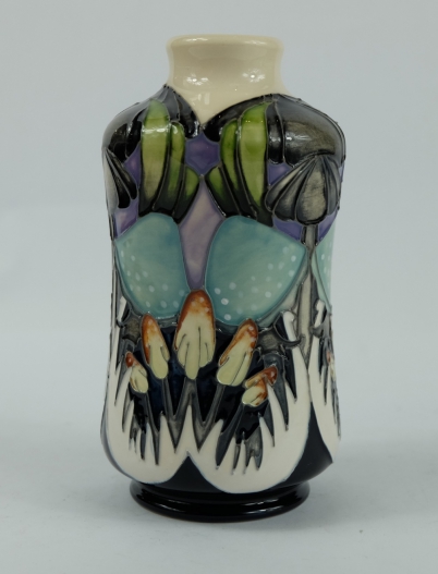 Appraisal: Moorcroft Indigo lace vase height cm