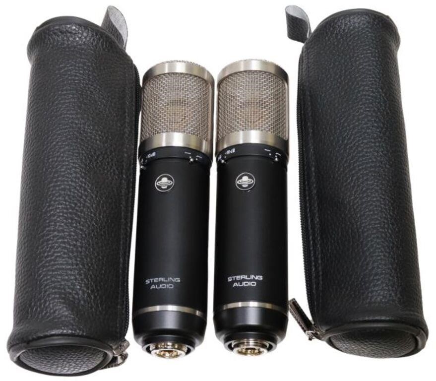 Appraisal: Sterling Audio ST Class A FET microphones