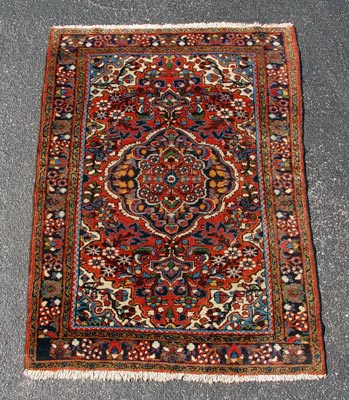 Appraisal: HAND TIED ORIENTAL RUG Approx ' '' x ' ''