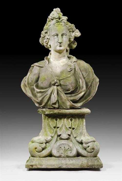 Appraisal: BUST OF FLORA Louis XVI probably France end of the