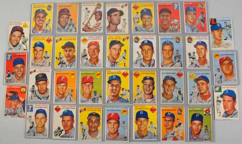 Appraisal: Lot of Topps Baseball Cards Description Includes cards of Brooklyn