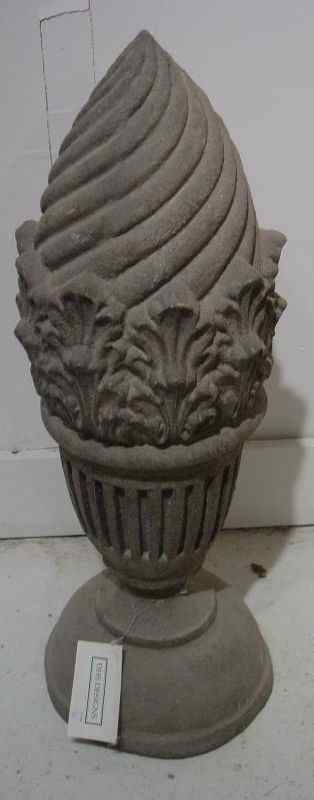 Appraisal: FAUX STONE FIBERGLASS GARDEN ORNAMENT IN THE FORM OF A