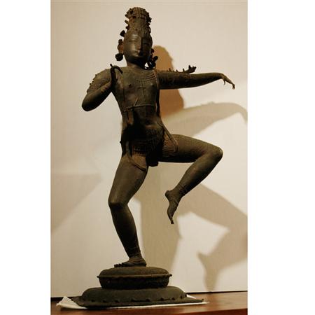 Appraisal: Indian Bronze Dancing Figure Estimate -