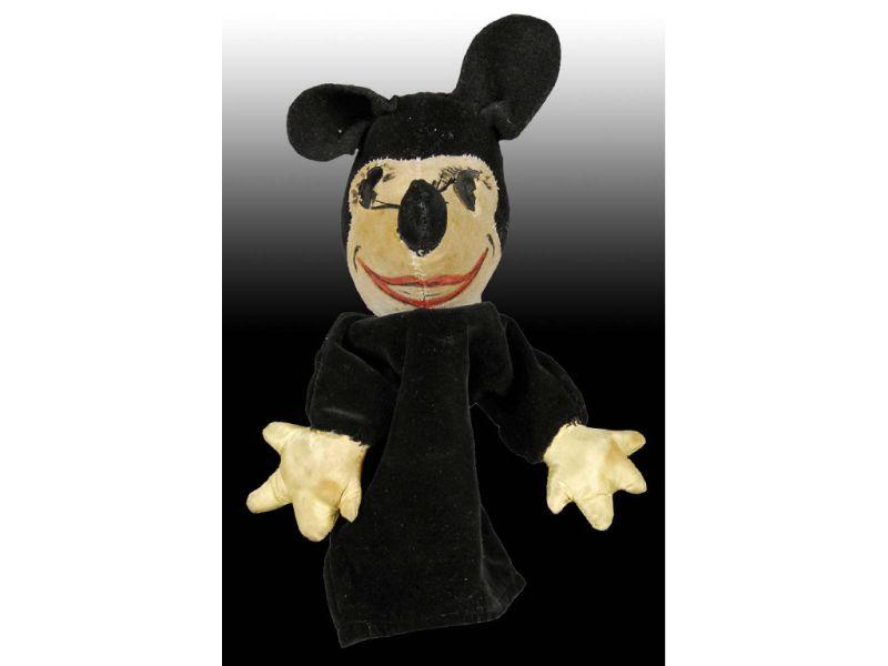 Appraisal: Steiff Mickey Mouse Hand Puppet Description '' Very early puppet