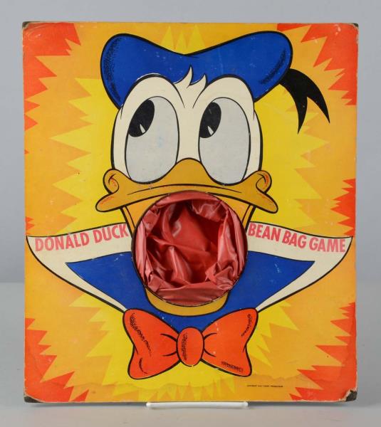 Appraisal: Donald Duck Bean Bag Game Disney Donald Duck bean bag